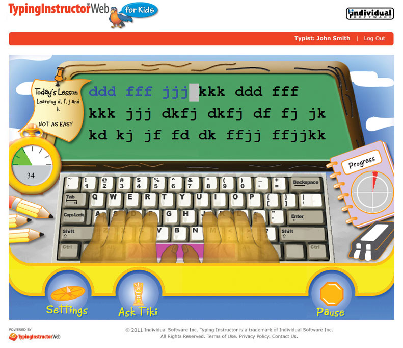 Home Typinginstructorweb For Kids